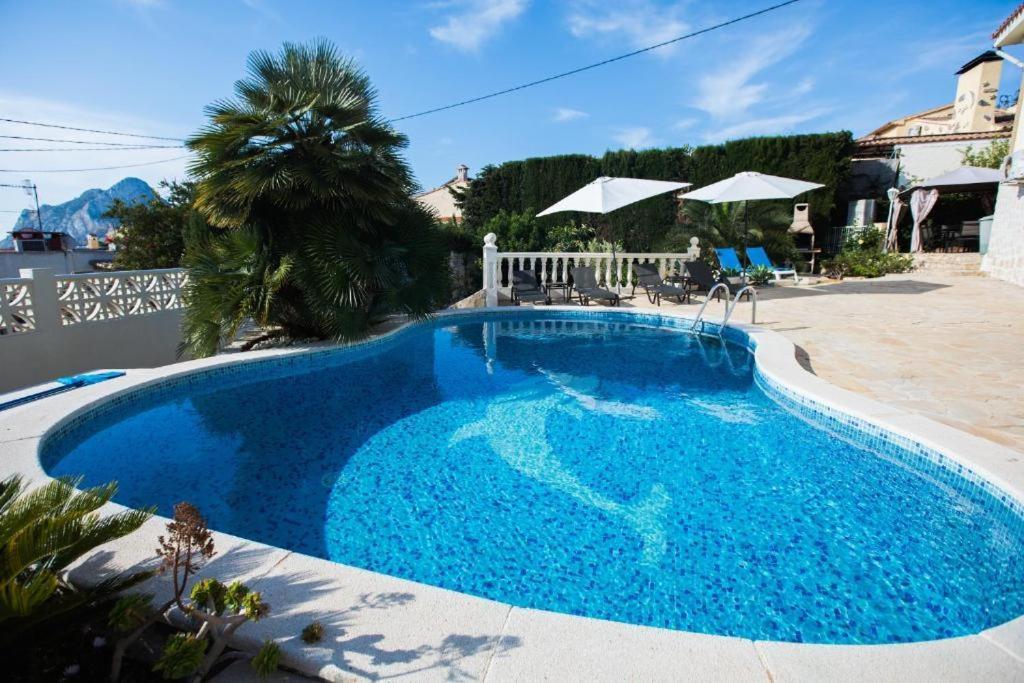 Apartamentos En La Villa Con El Territorio Comun En Calpe Bagian luar foto
